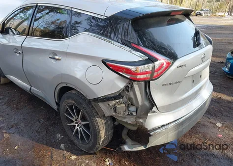 2016 Nissan Murano Sl z USA, uszkodzony, nr VIN 5N1AZ2MH3GN164695